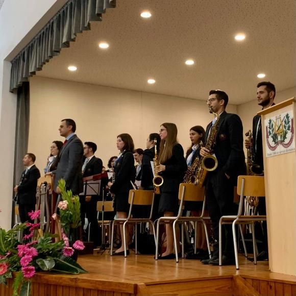 Banda Marcial celebra 153&ordm; anivers&aacute;rio